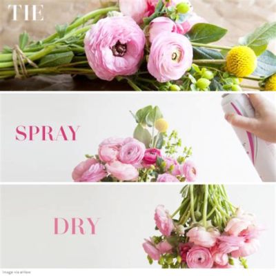 how to preserve flowers with hairspray: exploring the history and effectiveness of this unconventional technique