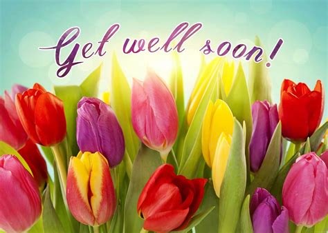 which color flowers for get well soon